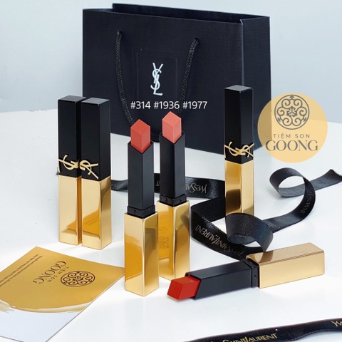 son môi YSL slim (new 2025 - logo YSL ở góc)