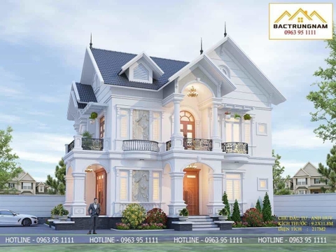 Biệt thự 2 tầng mái Thái đẹp nhất Việt Nam