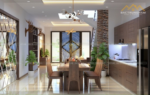 Trang trí phòng khách ấm ấp, ấn tượng