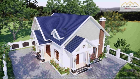 nhà cấp 4 mái Thái