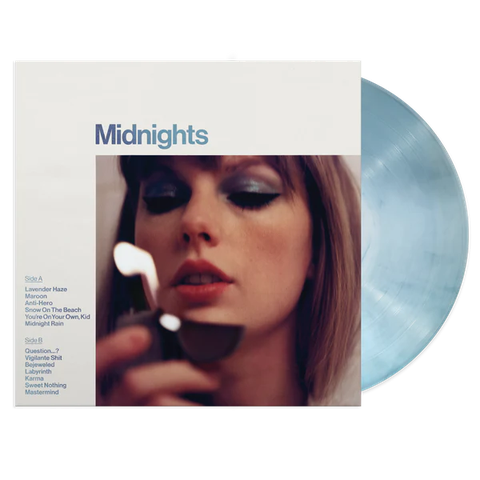 Midnights [Moonstone Blue LP] (Signed Vinyl)