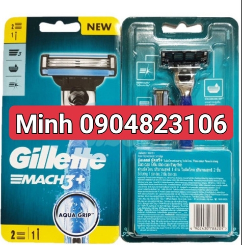 Cán cạo râu Gillette Mach 3