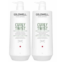 DẦU GỘI XẢ GOLDWELL CURLY TWIST DÀNH CHO TÓC XOĂN UỐN 1000ML