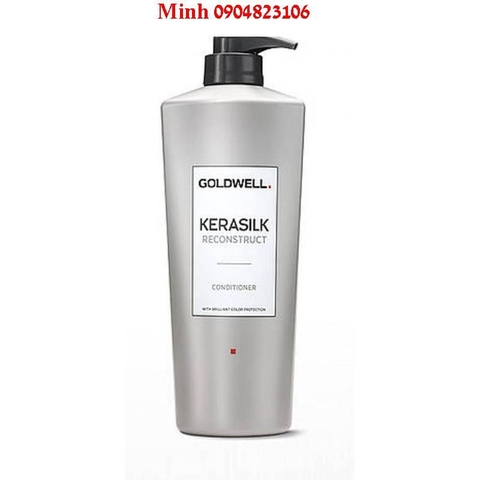 Dầu xả phục hồi chữa trị tóc hư khô Goldwell Kerasilk Reconstruct 1000ml