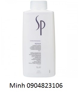 Dầu xả chữa trị tóc khô xơ hư tổn Sp Wella Repair 1000ml