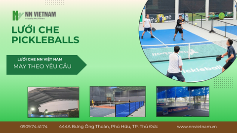 Ứng Dụng Lưới Che Trong Môn Thể Thao Pickleball: Giải Pháp Hiệu Quả Cho Trải Nghiệm Tuyệt Vời