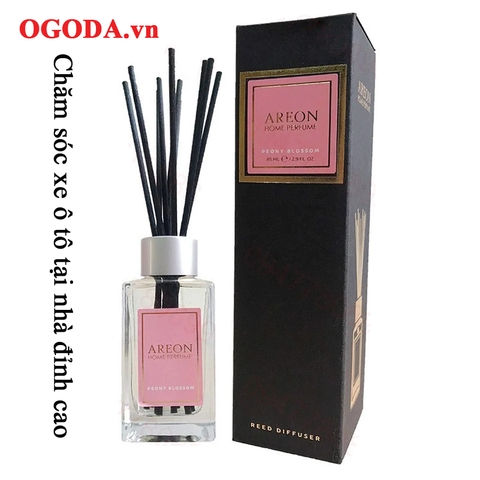 Nước hoa để phòng thơm phòng Areon Peony Blossom nhập khẩu Bulgaria - hương Hoa Mẫu Đơn (Dịu Nhẹ - Đằm Thắm)