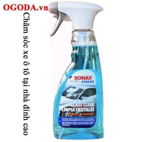 Nước lau và làm sạch kính ô tô 500ml - Sonax xtreme glass clear