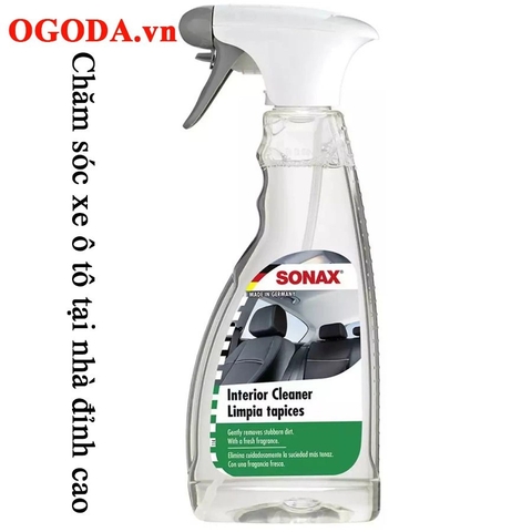 Dung dịch vệ sinh nội thất ô tô đa năng 500ml - Sonax car interior cleaner