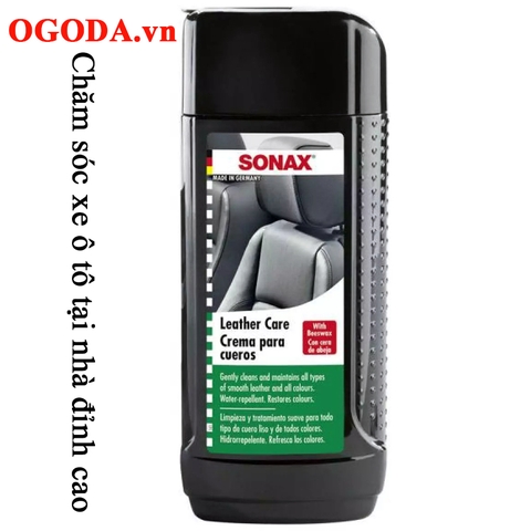 Kem bảo dưỡng ghế da ô tô 250ml - Sonax leather care lotion