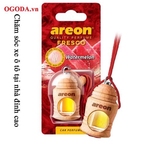 Tinh dầu treo ô tô Areon Presco Watermelon - hương Dưa Hấu (Dịu Nhẹ - Ngọt Mát)