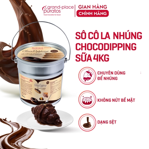 Socola ChocoDipping Sữa -4kg_4023049
