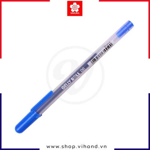 Bút bi Gel Sakura Classic 06 Fine 0.3mm 37322 - Xanh dương (Blue)