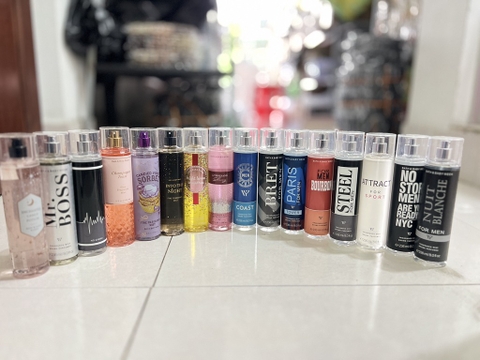 Body Mist Nội Địa Trung Chai 236ml