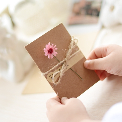 Set 10 Thiệp Hoa Kẽm ( MINI)  RC0659