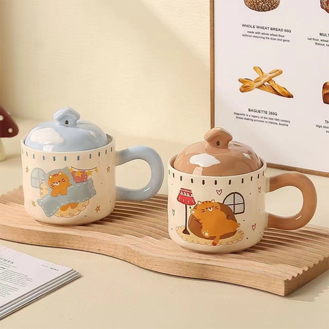 Cốc Mèo Cam RC2500