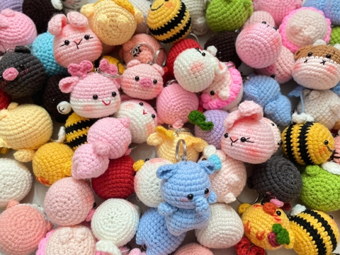 Móc Khoá Len Đan ND0226