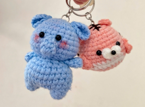 Móc Khoá Len Đan ND0226