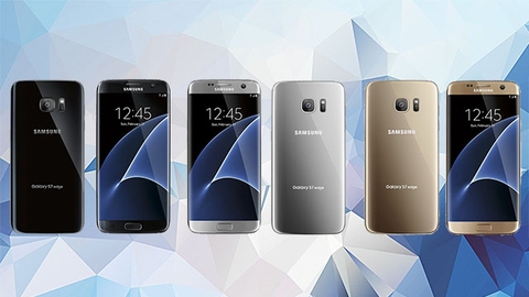 Rò rỉ 3 màu của Samsung Galaxy S7 Edge