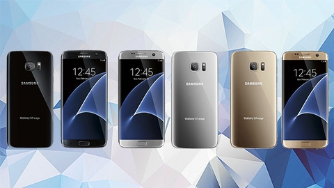 Rò rỉ 3 màu của Samsung Galaxy S7 Edge Rò rỉ 3 màu của Samsung Galaxy S7 Edge