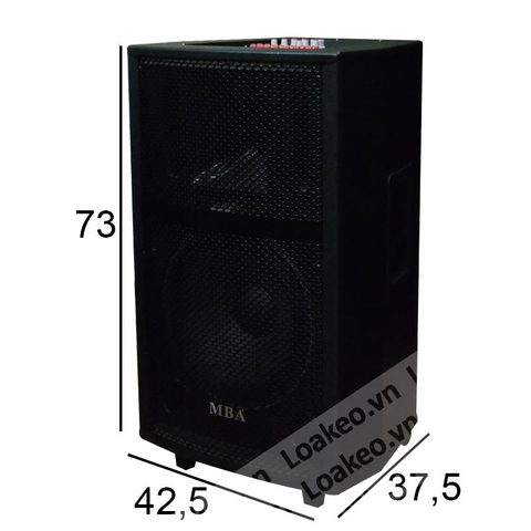 Loa kéo di động MBA DSP 12A