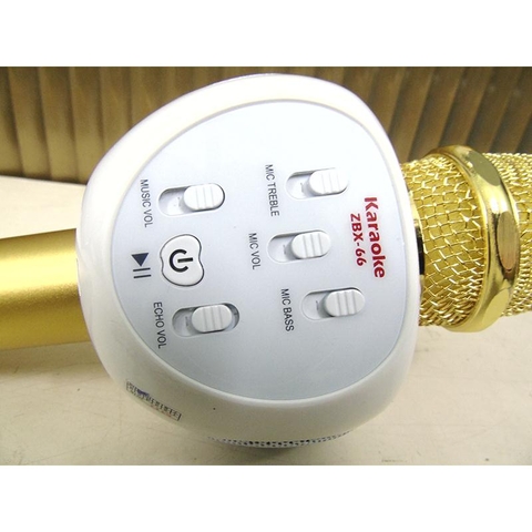 Micro kèm loa hát karaoke 3 trong 1 ZBX-66