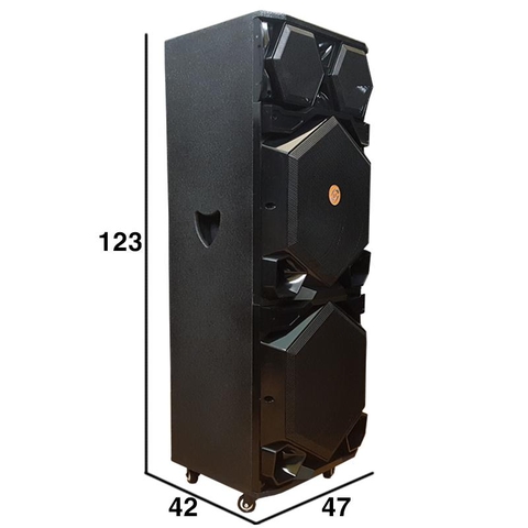 Loa kéo di động 2 bass Hoxen L-271