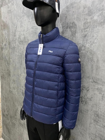 Áo Phao Fila Men's Lightweight Half-Neck Padded  Jacket “Navy” FI4DJE6602M-NAVY - Hàng Chính Hãng