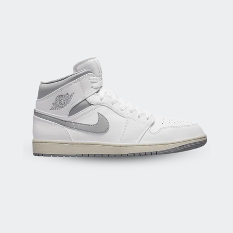 Giày Sneaker Nike Nam Air Jordan 1 Mid ‘Neutral Grey’ 554724-135 - Hàng Chính Hãng