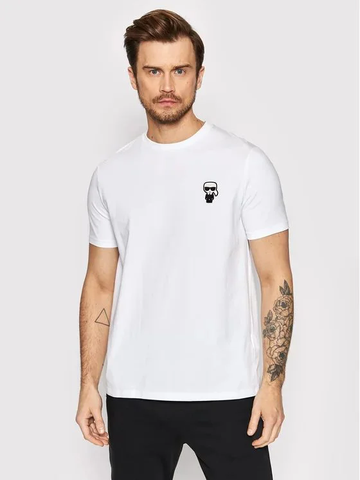 Áo Thời Trang Karl Lagerfeld T-Shirt Crewneck 755027-100 - Hàng Chính Hãng