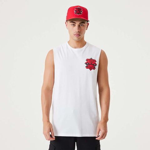 Áo Thể Thao Hè Lỗ Newera Chicago Bulls Nba 6x Championship “White” Tank Top 60332286 – Hàng Chính Hãng