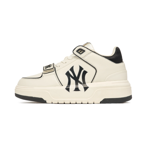 Giày Sneaker MLB Chunky Liner Mid New York Yankees 'White Black