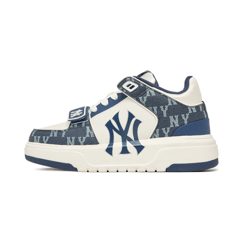 Giày Sneaker MLB Chunky Liner Mid Denim New York Yankees 