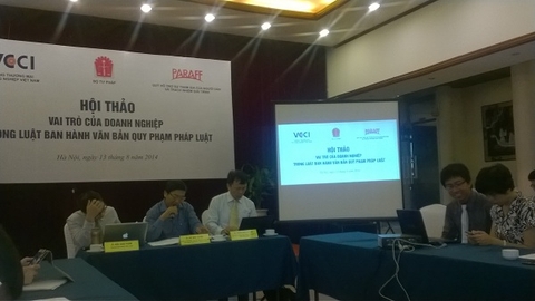 Gia tăng vai trò của doanh nghiệp trong xây dựng văn bản quy phạm pháp luật