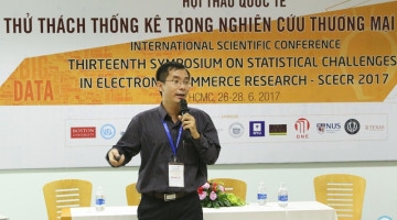 Trường Đại học Kinh tế – Luật tổ chức Hội thảo quốc tế “Thử thách thống kê trong nghiên cứu thương mại điện tử”