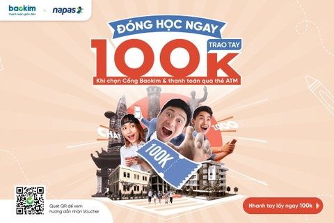 Baokim và NAPAS đẩy mạnh triển khai thanh toán không dùng tiền mặt trong ngành Giáo dục