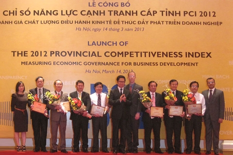 Chỉ số năng lực cạnh tranh cấp tỉnh 2012: Đồng Tháp đứng thứ nhất