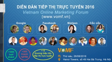 VECOM gửi tặng vé tham dự VOMF tới hội viên, báo chí – truyền hình