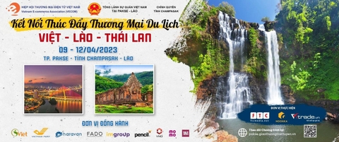 Chương trình Kết nối Thúc đẩy thương mại, du lịch Việt Nam - Lào - Thái Lan 2023