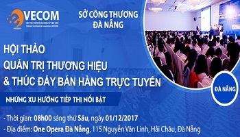 Hội thảo “Quản trị thương hiệu và thúc đẩy bán hàng trực tuyến”