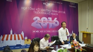 Tổng kết chương trình Online Friday năm 2015 và triển khai kế hoạch năm 2016
