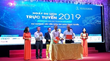 Lễ ký kết Thoả thuận hợp tác Đào tạo Nguồn nhân lực phục vụ cho Du lịch trực tuyến