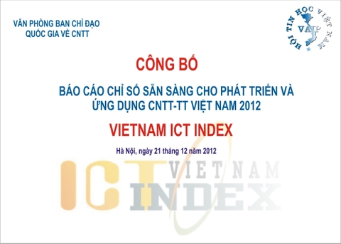 Vietnam ICT Index – Đà nẵng tiếp tục dẫn đầu các Tỉnh – Thành, Bộ Công thương duy trì vị trí số 1 khối Bộ ngành