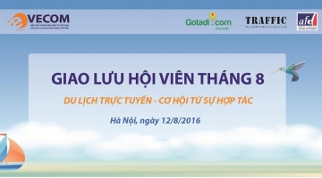 Giao lưu hội viên VECOM tháng 8