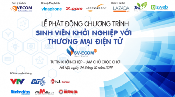 Mời tham dự Lễ phát động chương trình Sinh viên khởi nghiệp với Thương mại điện từ 2017