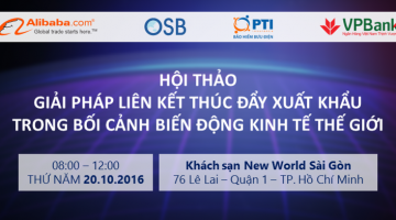 Hội thảo: “Giải pháp liên kết thúc đẩy xuất khẩu trong bối cảnh biến động kinh tế thế giới”