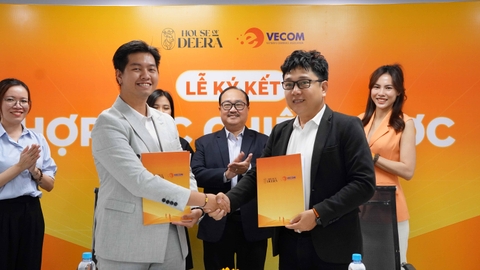 Hợp Tác Chiến Lược VECOM và Deera: Đẩy mạnh Shopping Livestream