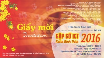 Gặp gỡ ICT Xuân Bính Thân: Khởi nguồn giai đoạn phát triển mới 2016-2020