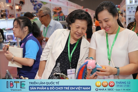 TRIỂN LÃM QUỐC TẾ SẢN PHẨM & ĐỒ CHƠI TRẺ EM 2024 (IBTE)