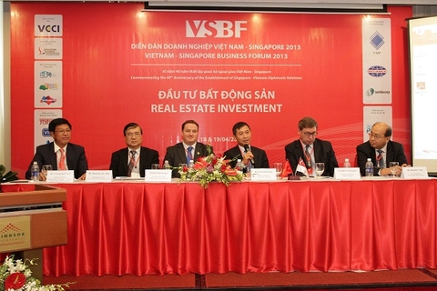 Diễn đàn doanh nghiệp Việt Nam- Singapore 2014